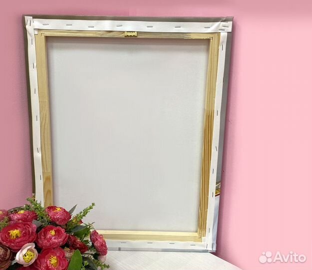 Портрет Путина на холсте