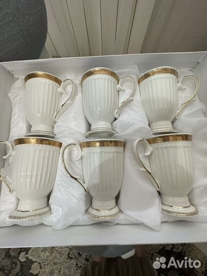 Набор кружек для чая 6 штук