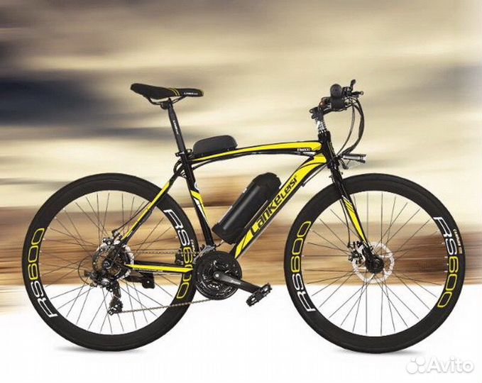 Спортивный велосипед с электроприводом