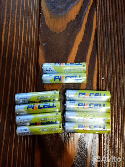 Аккумуляторные батарейки ааа