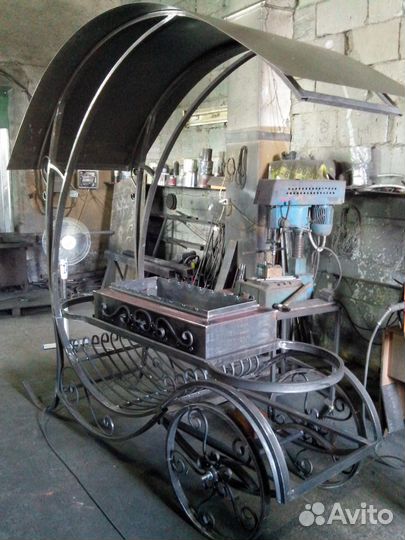 Мангал-карета