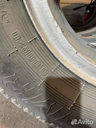 Продам шины вместе с дисками, 10 r 20, 6 штук