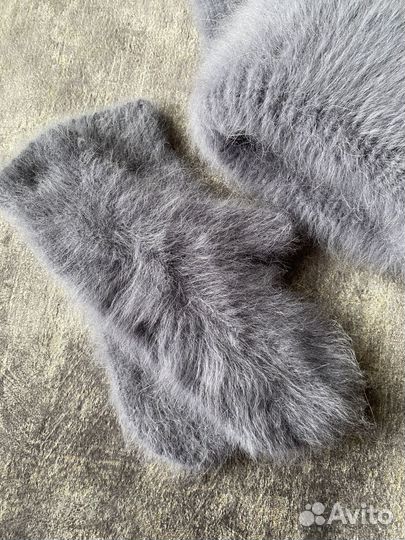 Шапка, снуд, варежки