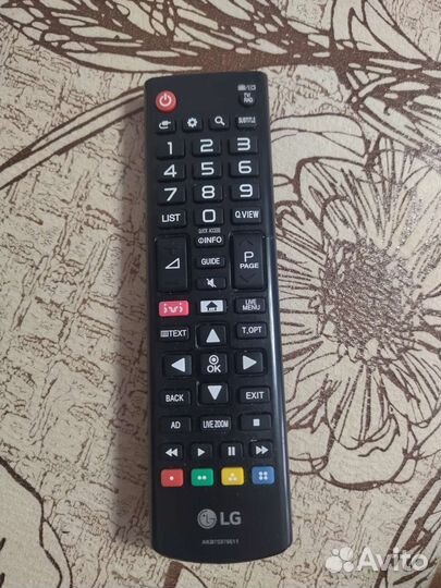Оригинальный пульт ду lg