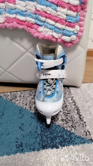 Коньки детские раздвижные 26-29