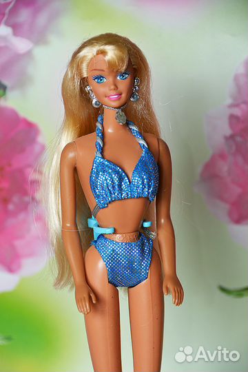 Барби Sparkle Beach и Butterfly Art Barbie 90