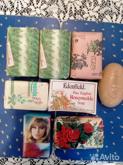 Натуральное мыло времён СССР