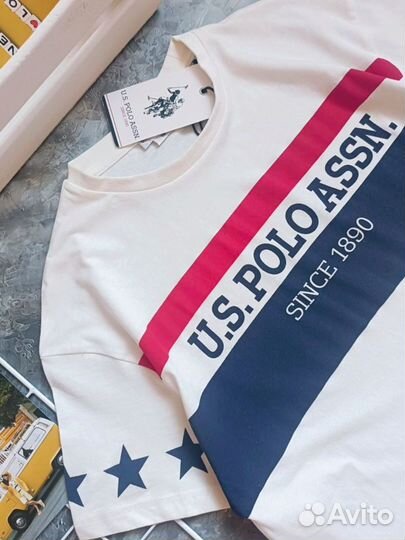 Футболка в стиле свитшот 176 Polo Assn