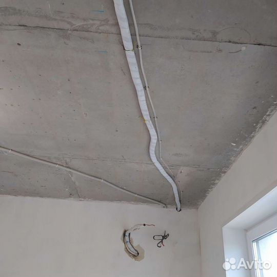 Закладка трассы, установка кондиционеров