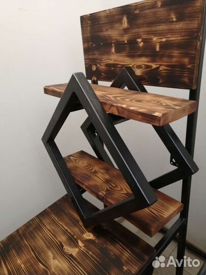 Полка навесная лофт