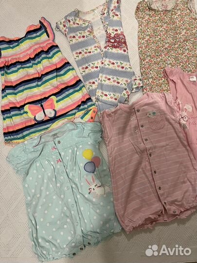 Боди для девочки 80 86