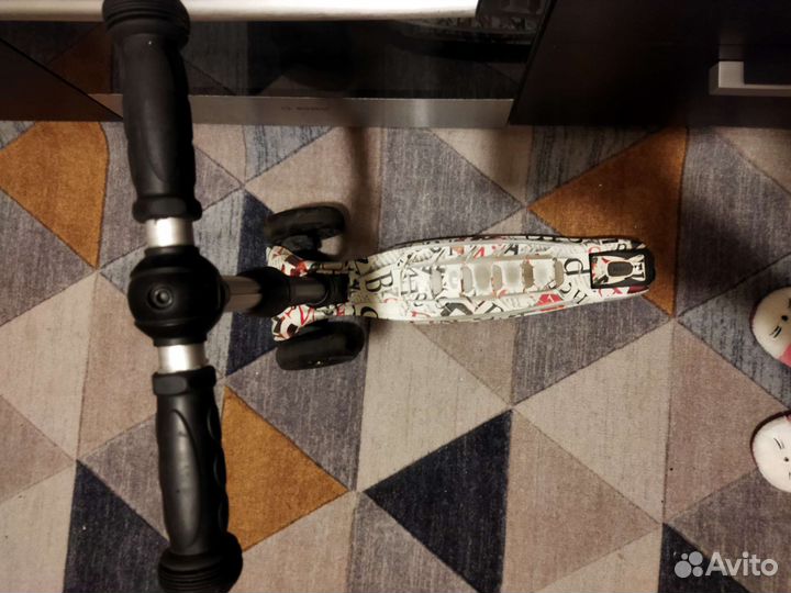 Самокат детский трехколесный бу