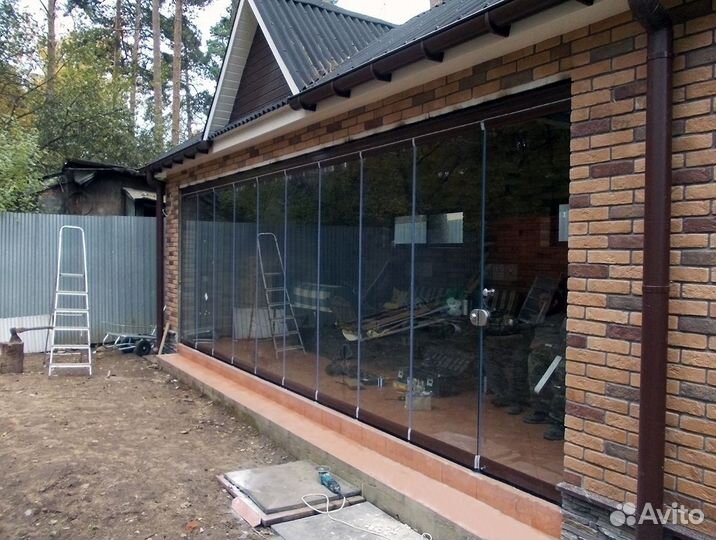 Безрамное остекление