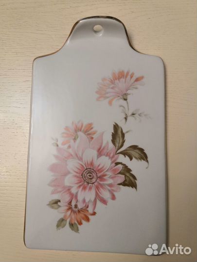 Фарфоровая сырная доска, Дулево