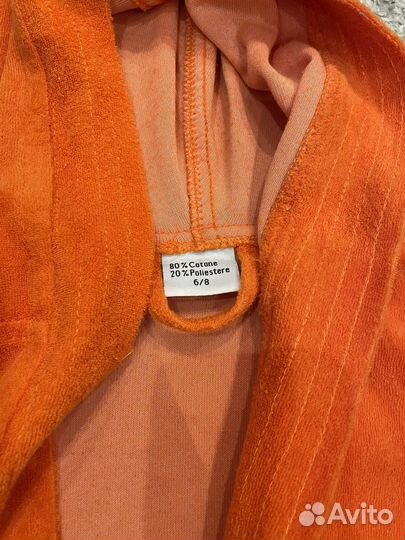 Халат махровый детский