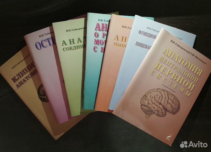 Методички Гайворонский,Ничипорук по анатомии