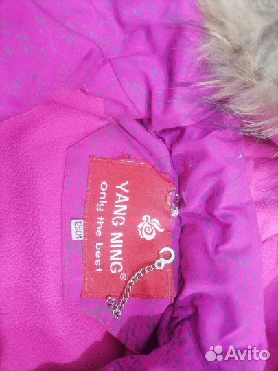 Костюм зимний для девочки 128