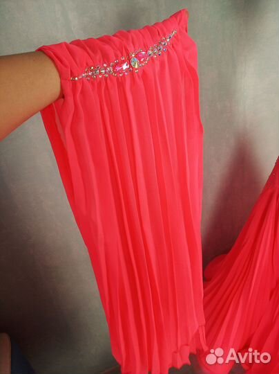 Платье Стандарт Яркий коралл