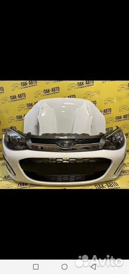 Бампер лада калина 2 в цвет белое облако 240