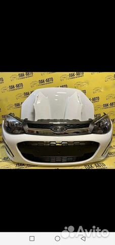 Бампер лада калина 2 в цвет белое облако 240