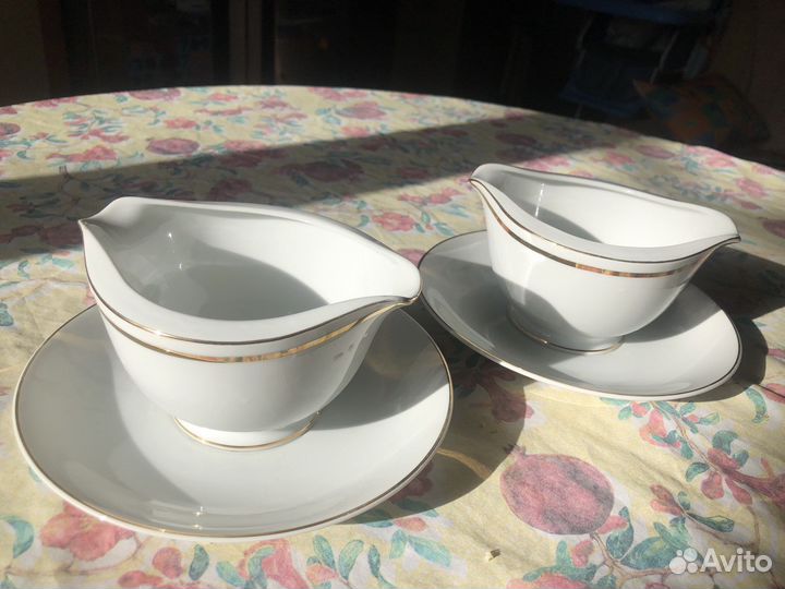 Соусник фарфор СССР