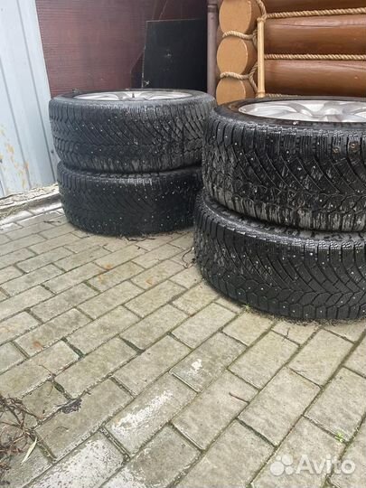 Колеса в сборе зимние Continental