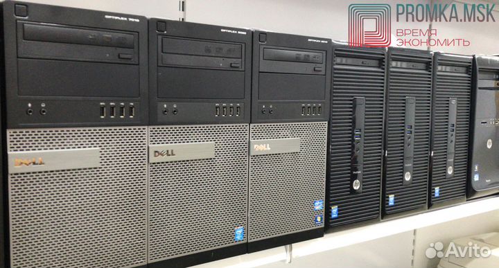 Компьтеры i3-i5-i7, моноблоки, мониторы