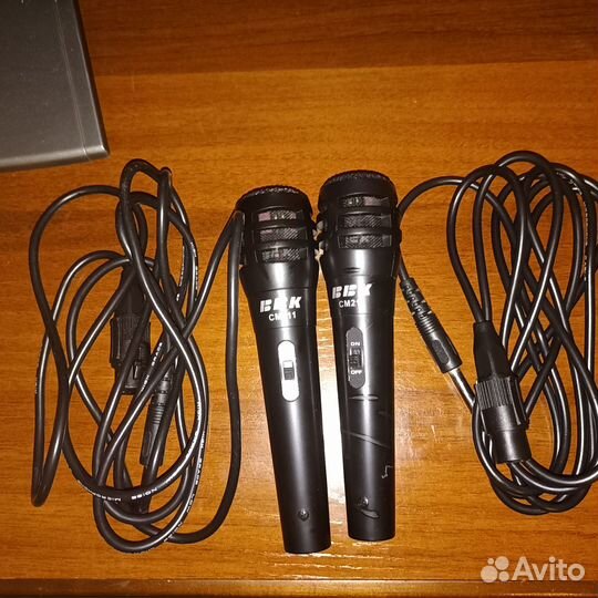Микрофоны проводные для караоке BBK