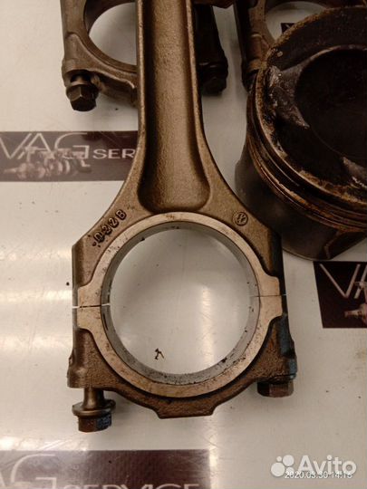 Поршни,шатуны VW VAG audi 3.6 BHK