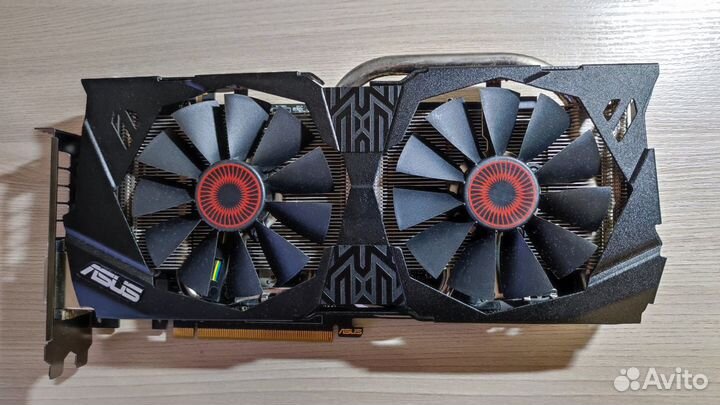Видеокарта asus GeForce GTX 970 strix gddr5