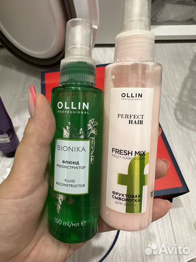 Сыворотка и флюид для волос