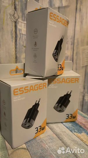 Быстрая зарядка Essager 33W (новая)