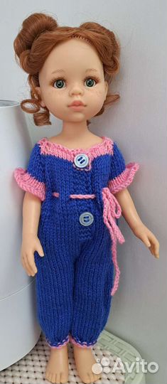 Вязаная одежда для куклы Паола рейна