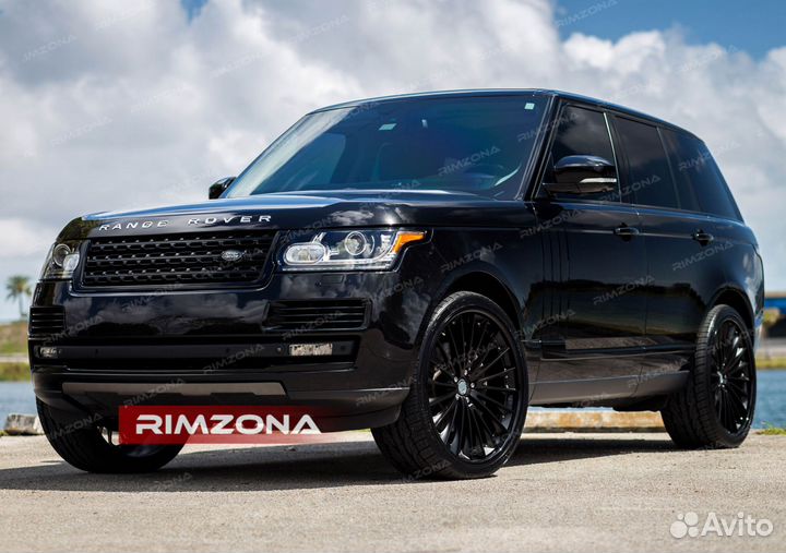 Кованые диски R23 на Range Rover