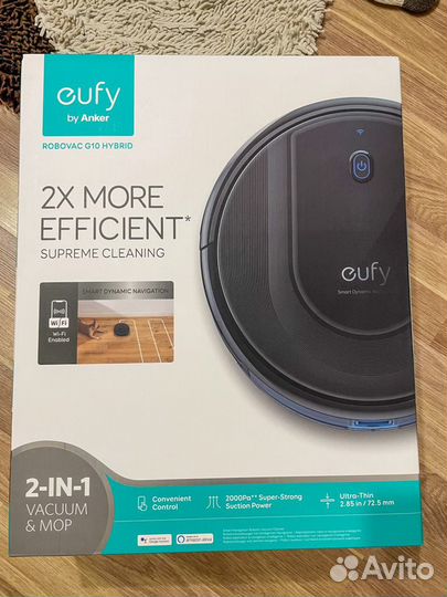 Робот пылесос Anker Eufy RoboVac G10