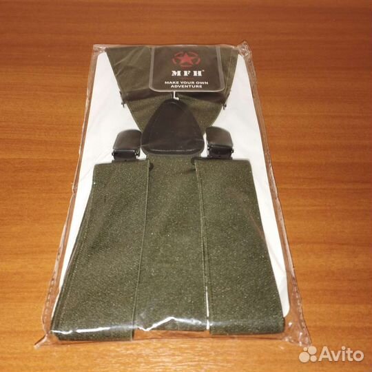 Подтяжки с 3 клипсами M. F. H