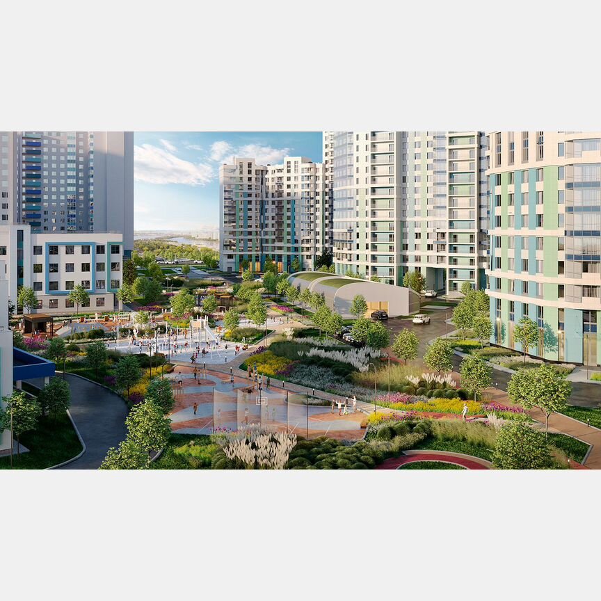 1-к. квартира, 47 м², 6/20 эт.