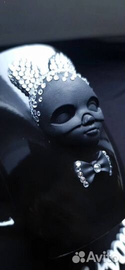 Кружка в подарок из полимерной глины