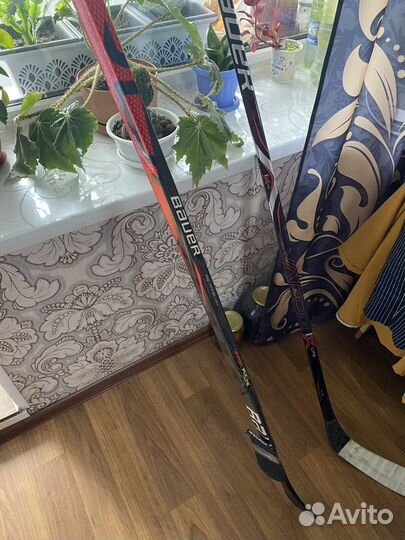 Клюшка хоккейная bauer (сломнная)