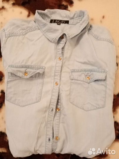 Платье джинсовое