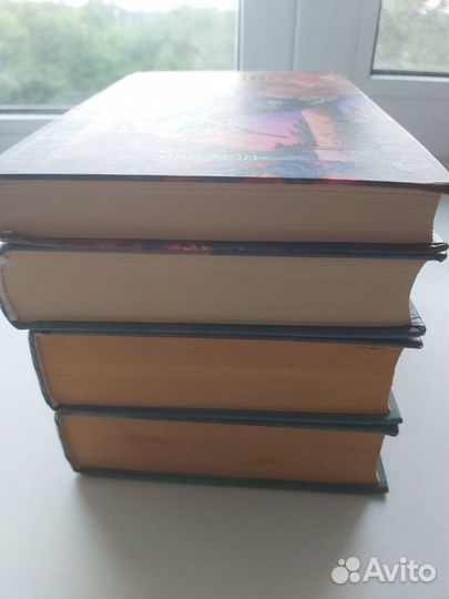 Книги Гарри Поттер 4 шт