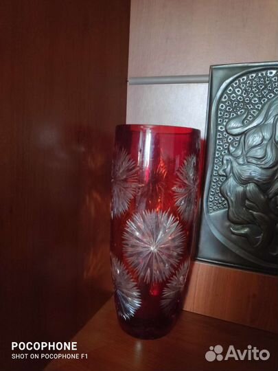 Ваза хрустальная СССР