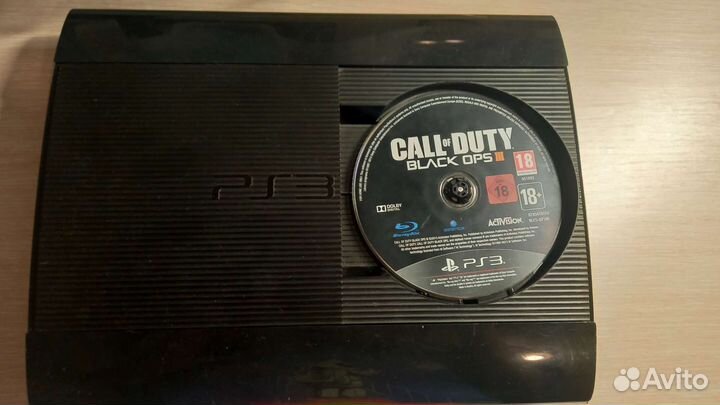 Игровая приставка ps3 super slim прошитая