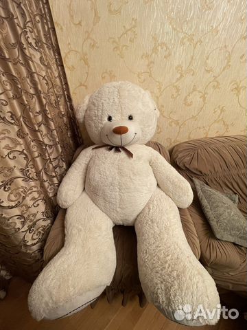 Плюшевый медведь 2 метра