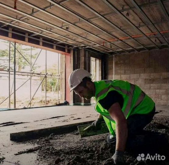 Полусухая стяжка пола