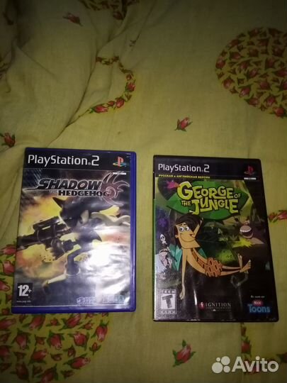 Игровые диски на ps2