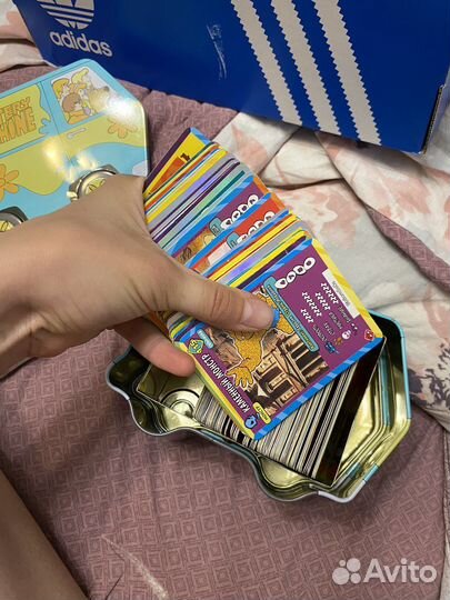 Автомобиль скуби ду с карточками