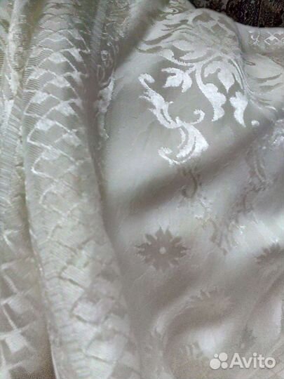 Шторы шелковые