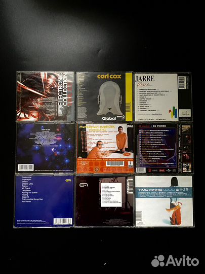 Cd диск. электронная музыка. хаус, техно