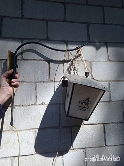 Бра СССР советское уличный фонарь Ленинград